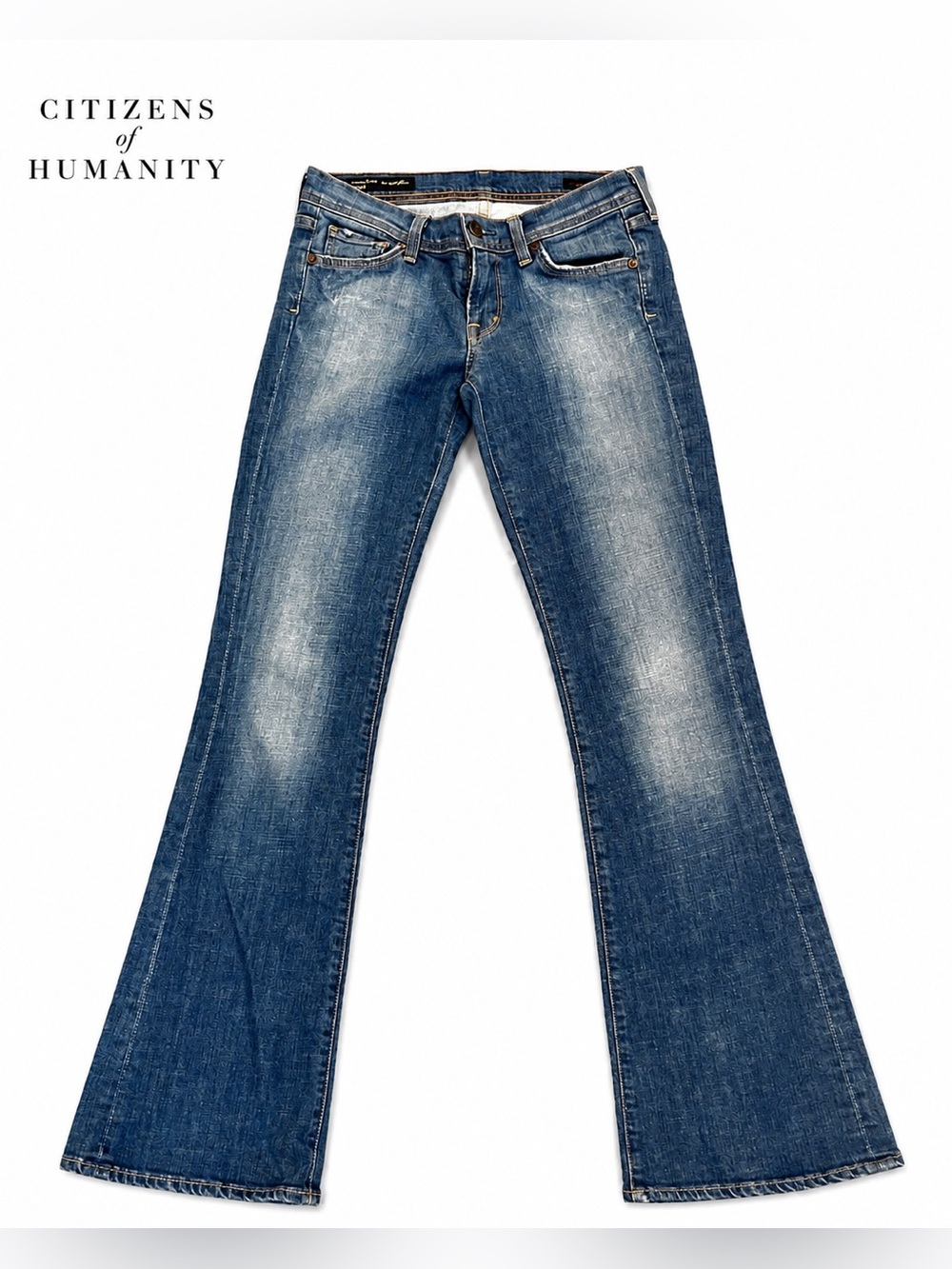 Citizens of Humanity Simone #105 Low Waist Flare Stretch Jeans Size 27